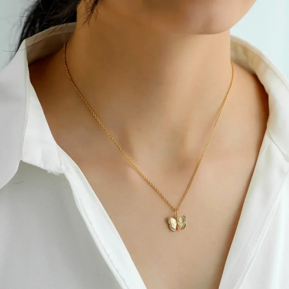 2024 New Minimalism Fashionable Long Tassel Necklace for Women Girls Vintage Chest Thin Chain Ball Pendant Neck Jewelry Gifts