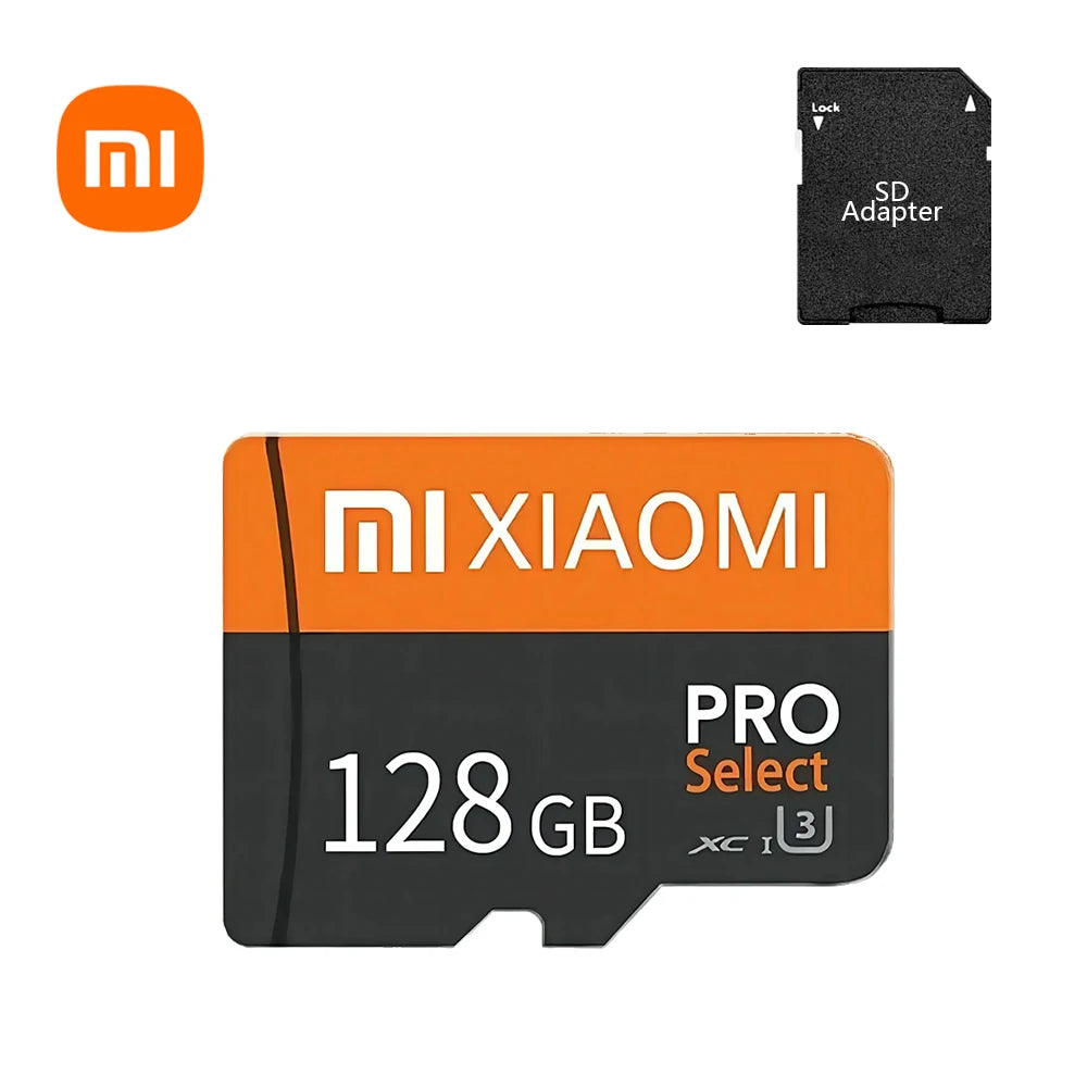Xiaomi High Speed SD Memory Card 1TB 2TB Games Card Micro TF Card 128GB 256GB 512GB SD Card For Mijia Camera Surveillance Device