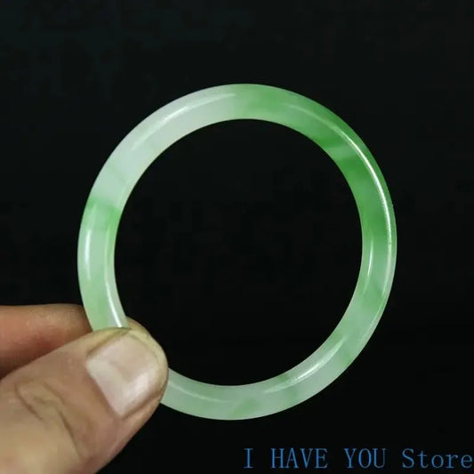 Natural Jade Bangle Women Gifts Men Fine Jewelry Jadeite Bangles Certified Genuine Jades Stone Bracelets Accessories Jewellery