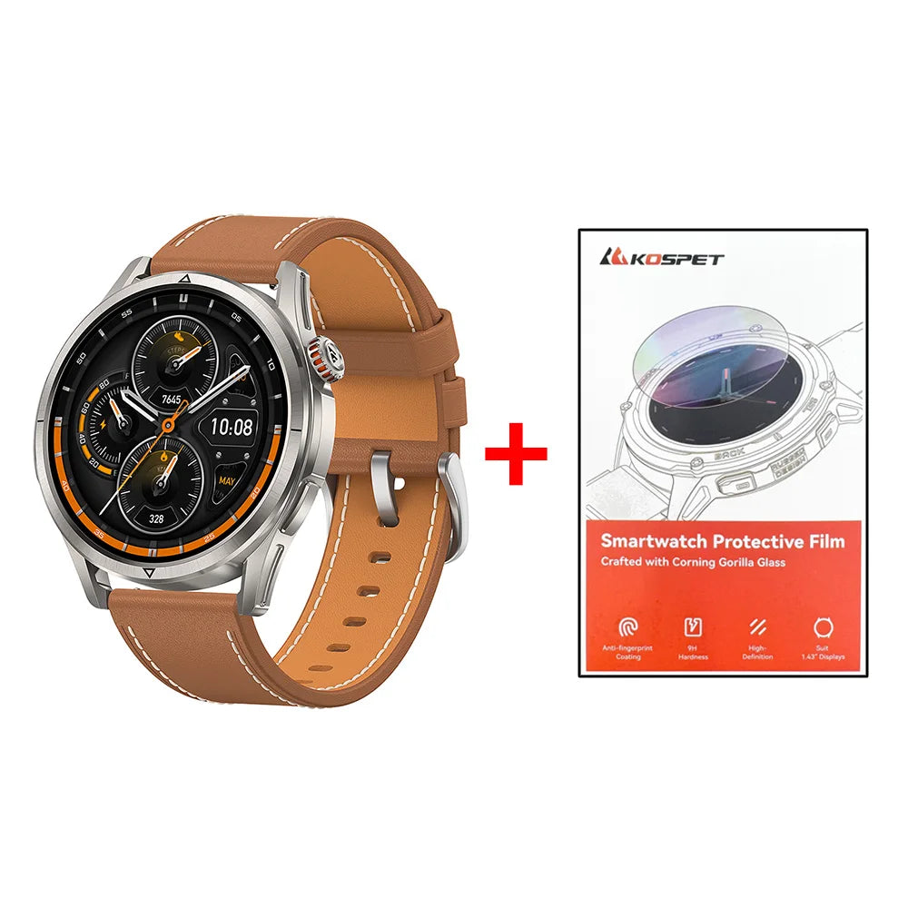 2025 KOSPET MAGIC R10 GPS Smart Watch For Men Women Dual-Band 180 Sport Modes Health Management 5ATM Waterproof Anti-fingerprint