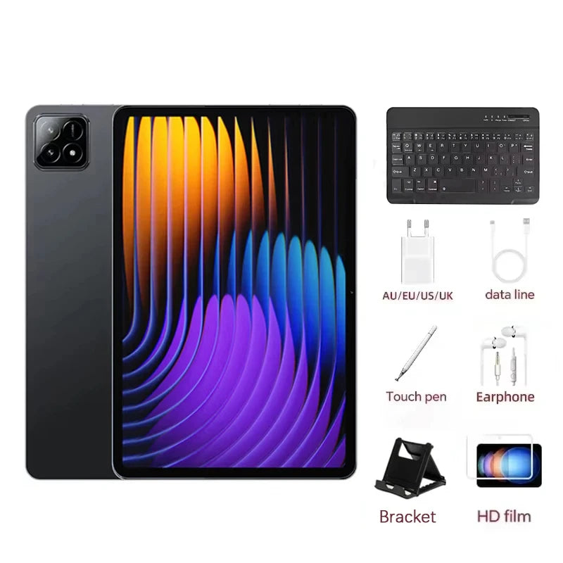 2025 Original Pad 7S Pro Tablet 11inch Snapdragon 8Gen2 HD 4K Android 14 22GB+2TB Global Version 5G Dual SIM WiFi GPS Tablet PC