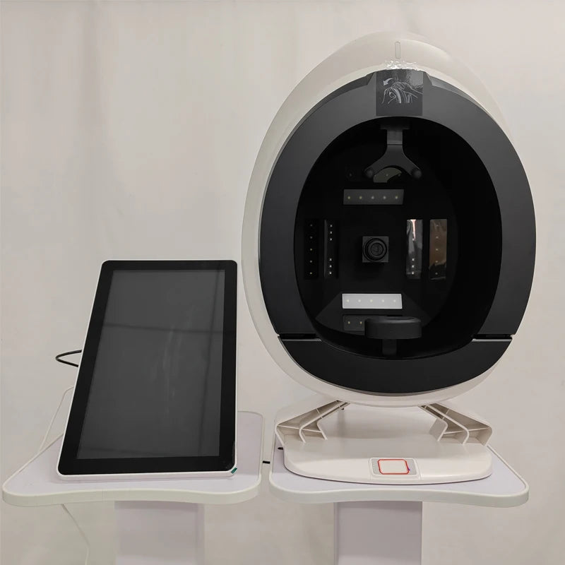 3D Professional Facial Skin Analyzer With High-definition Imaging Technology For Facial Moisture Detection And Moisture Ratio