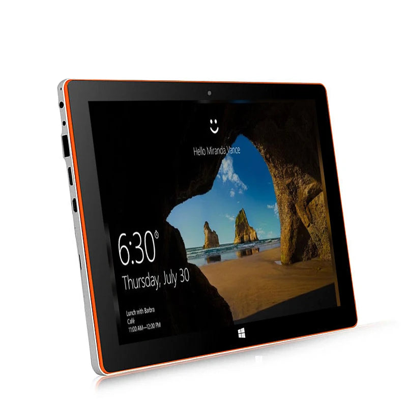 32Bit 10.6" Windows 10 Tablet PC 2GB RAM 32GB ROM X5 Z3735F Quad Core 1.33-GHz 1366 x 768 Pixel WIFI HDMI 6600mAh