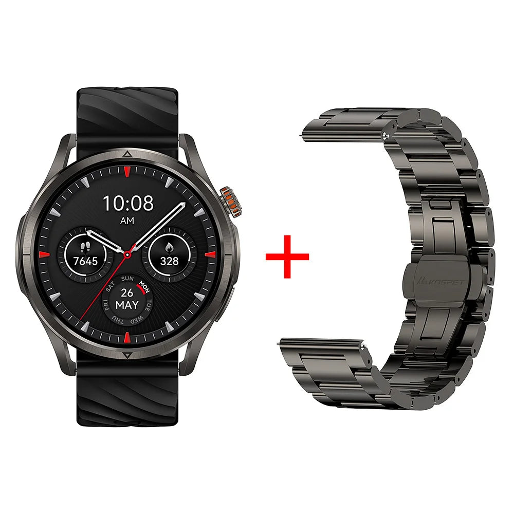 2025 KOSPET MAGIC R10 GPS Smart Watch For Men Women Dual-Band 180 Sport Modes Health Management 5ATM Waterproof Anti-fingerprint