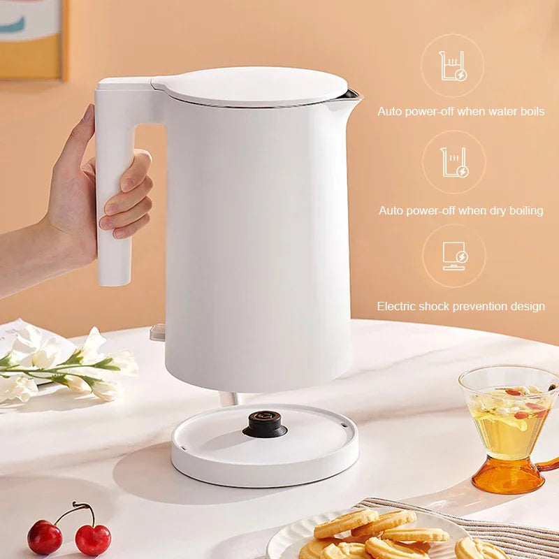 XIAOMI MIJIA Electric Kettle 2 For Household Fast Hot boil Stainless Water Kettle 1.7L Capacity With Temperature Control Kettle