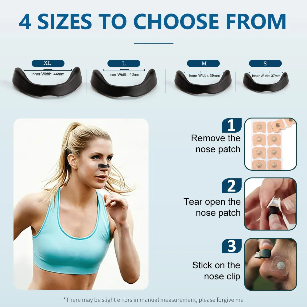 Sport Nasal Dilator Sleep Nasal Breathing Dilators Starter Kit Nose Breathe Strips Magnetic Nasal Strips Reduce Snoring