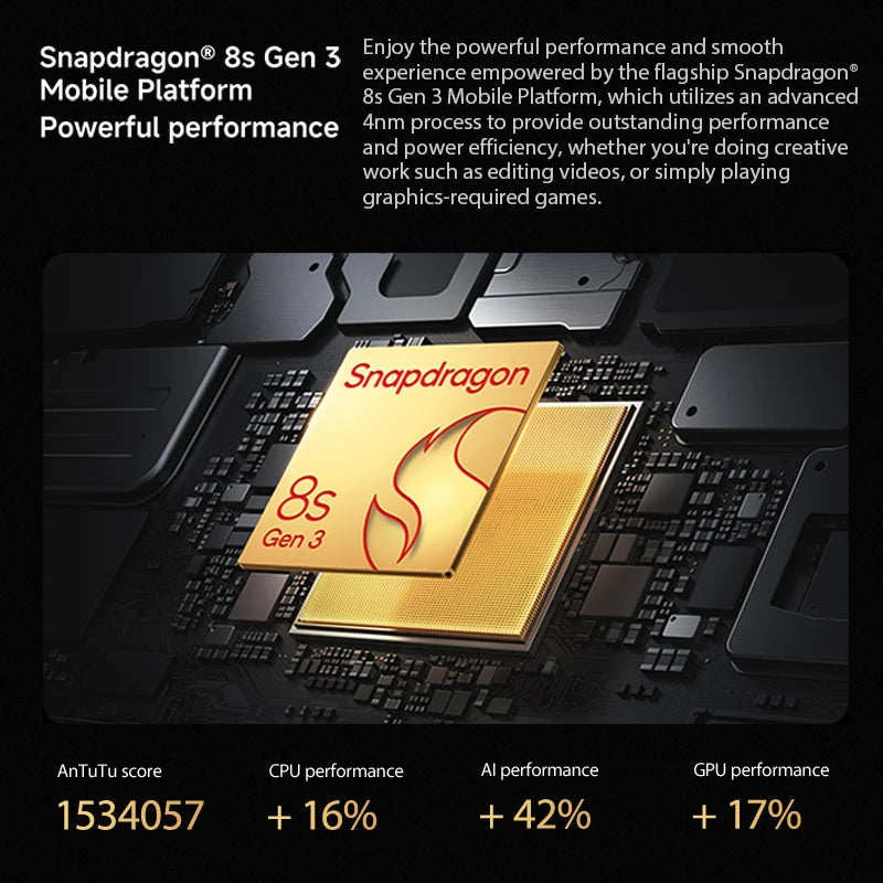 Global Version Xiaomi Pad 7 Pro Snapdragon 8s Gen 3 Mi Tablet 11.2" 3.2K 144Hz Display Adreno GPU 67W HyperCharge 8850mAh