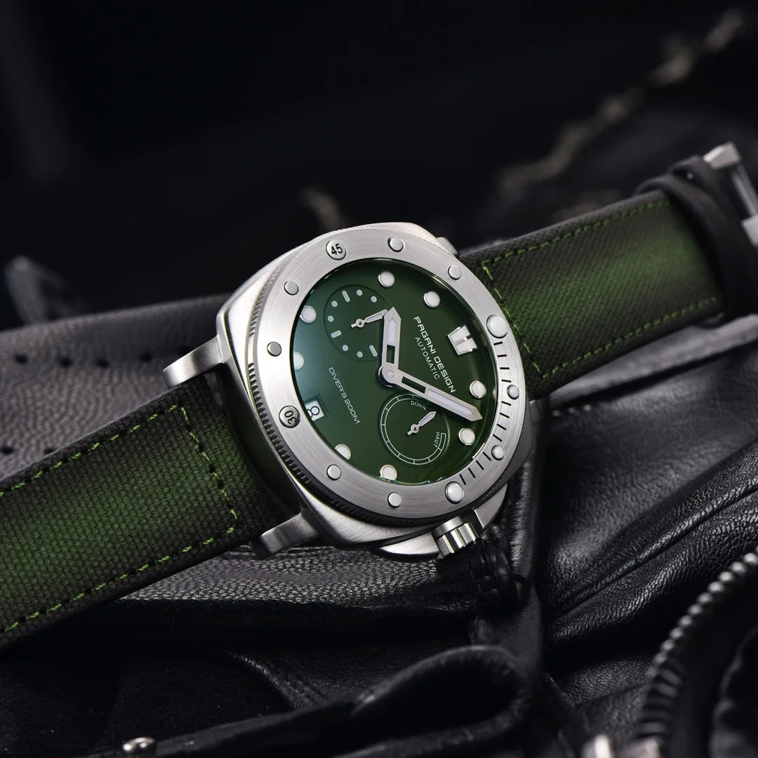 PAGANI DESIGN Men's Watches New Diver Automatic Mechanical Watch Sapphire Stainless Steel Sport 20 Bar Clock Relogios Masculino