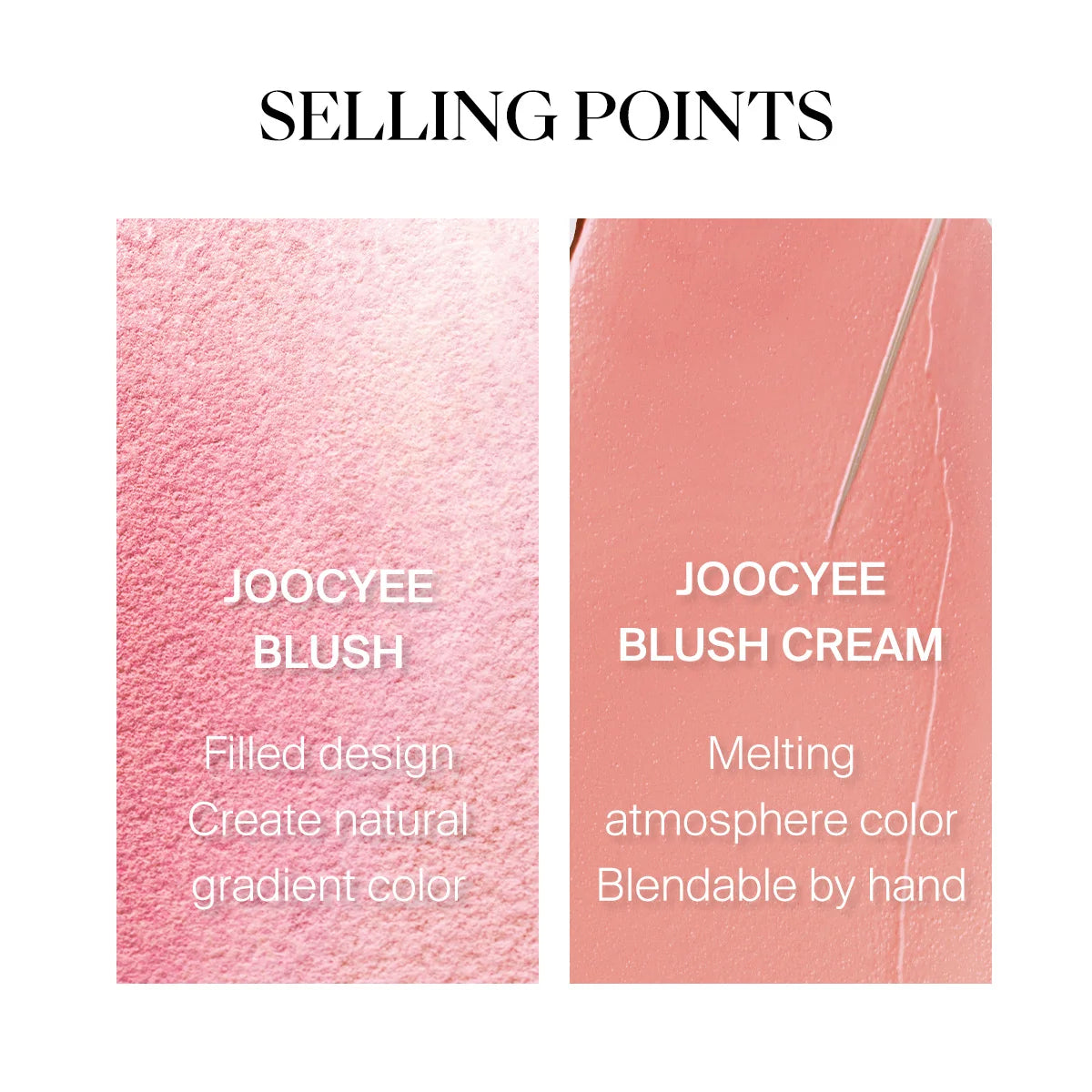 JOOCYEE x Chupa Chups BLUSH Long-lasting Easy to Blend Natural and Gradient