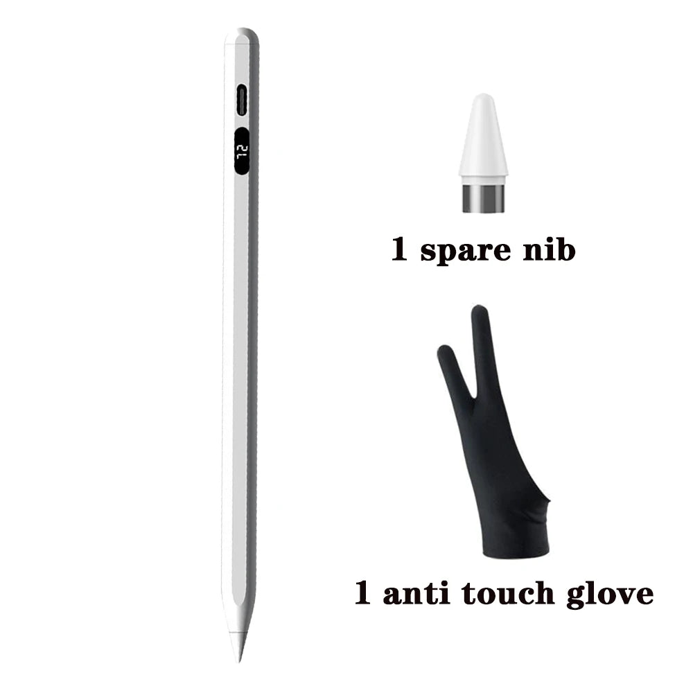 Universal Stylus Pen With Digital Power Display For Huawei Lenovo Samsung Phone Xiaomi For Tablet Mobile Phone Touch Pen