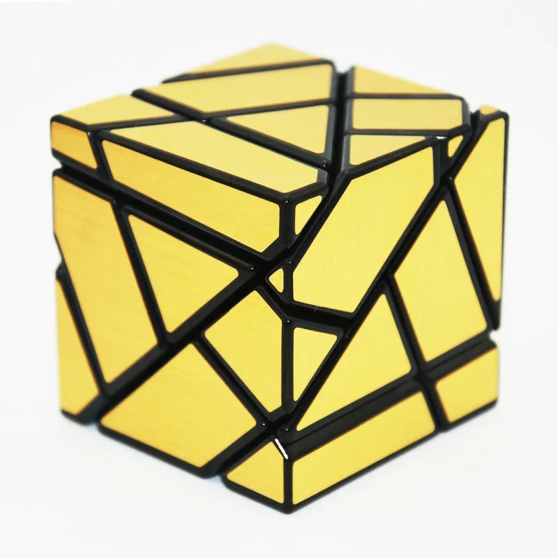 Lefun FangCun Ghost 6cm Cube Magico 3x3 Strange-shape Cube Magic Puzzle Hollow Sticker SpeedCube Educational Toys Ghost Cube