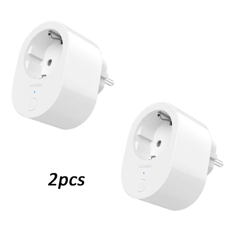Global Version Xiaomi Mi Smart Plug 2 (Wi-Fi) Wireless Switch 3680W Max EU Power Adapter Socket Remote Control Google Assistant