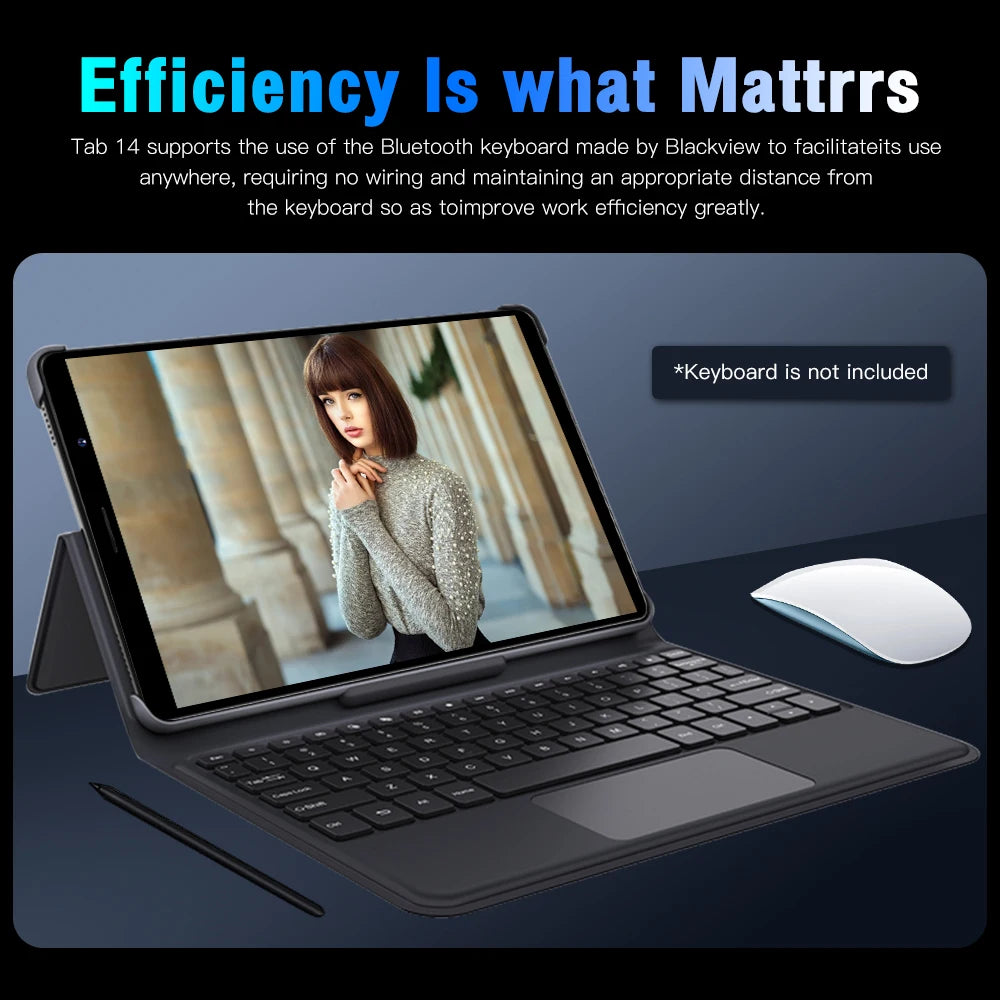 2025 Original 8 inch Pad Tab 14 Android 12 Tablet PC 16GB Ram 1TB Rom Dual SIM 10 Core Dimensity 9000 WPS GPS Bluetooth 10000mAh