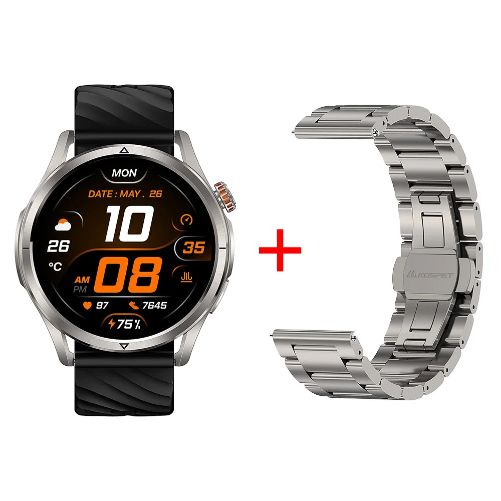 2025 KOSPET MAGIC R10 GPS Smart Watch For Men Women Dual-Band 180 Sport Modes Health Management 5ATM Waterproof Anti-fingerprint