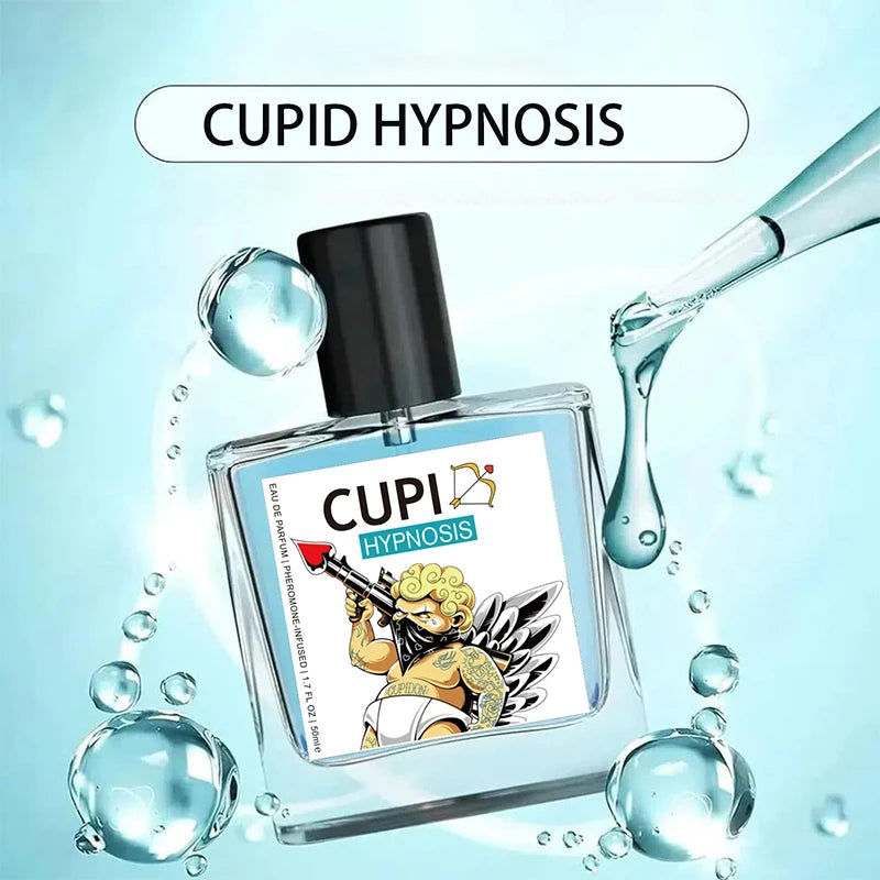 Cupid Cologne Men's Perfume Lasting Charm Temptation Attract The Opposite Sex Dating Body Spray 50ml Ambergris Portable Perfume
