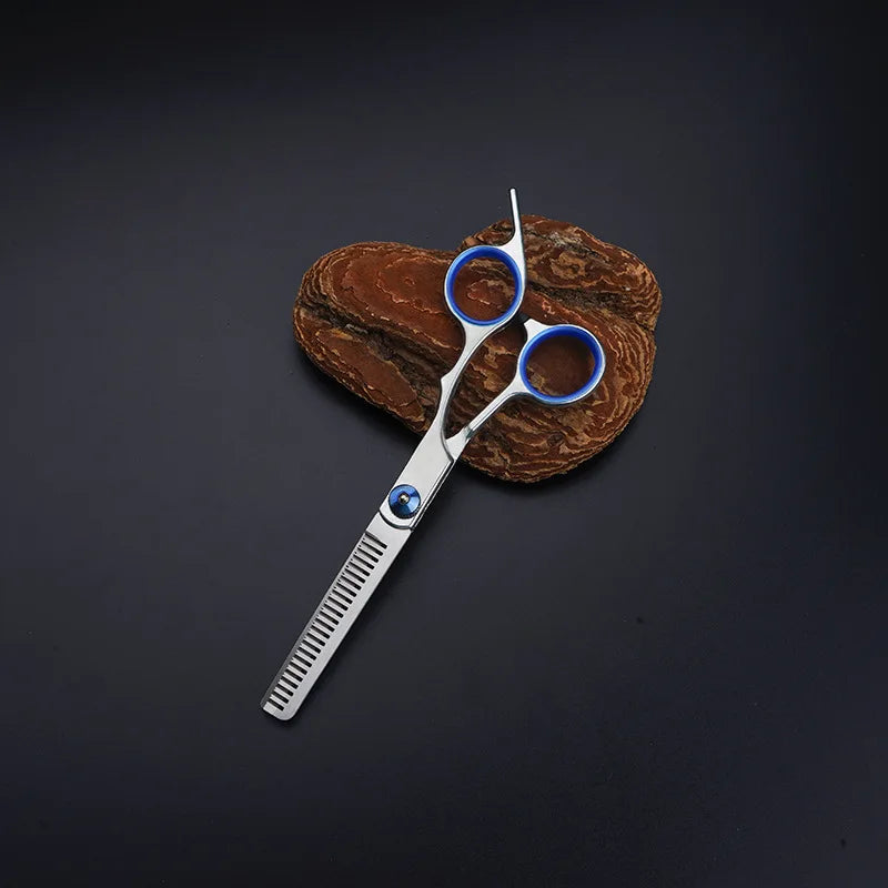 Safty Pet Grooming Scissors Round Head Professional Stainless Steel Dog Hair Scissors Pets Shears Animal Cutting Portable Set