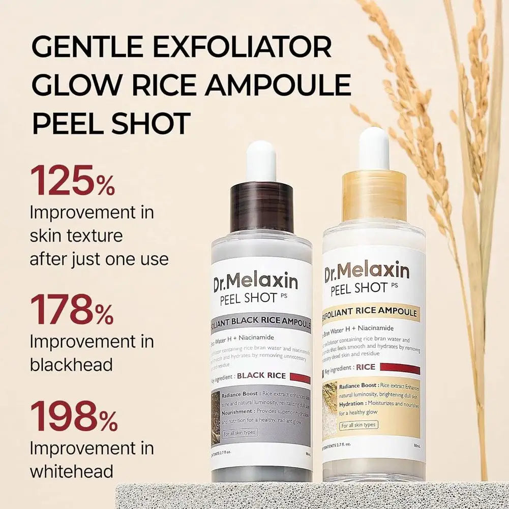 Exfoliating Serum Facial Serum Rice Extract Niacinamide Brightening Revitalises Moisturizing Korean Cosmetics Skincare Product