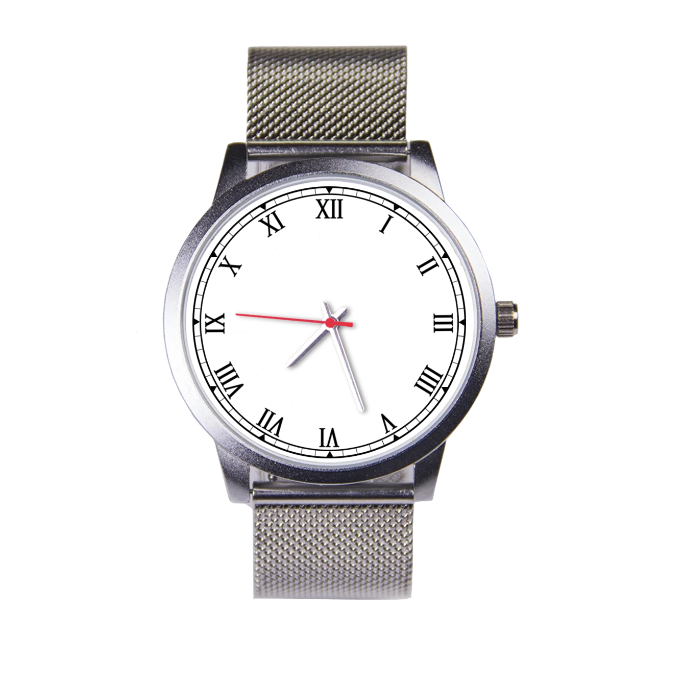 2025 Men's Watch Personalized Customizable Roman Font Quartz Wrist Campus Punk Cool Style Gift Festival Souvenir