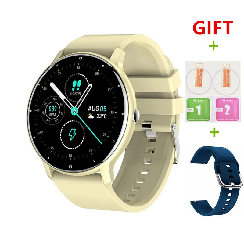New Bluetooth Call Smart Watch Men Fitness Tracker Heart Rate Sleep Monitoring Sport Waterproof Smartwatch Women For Android IOS