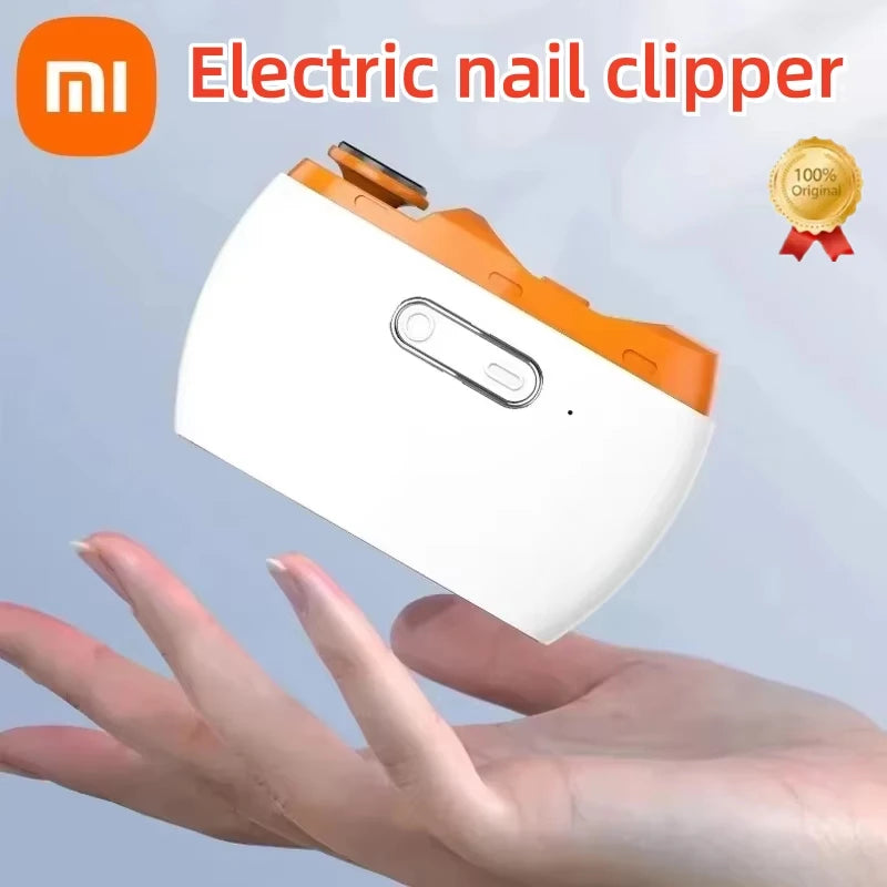 XIAOMI MIJIA 2in1 Smart Electric Nail Clippers Automatic Polished Armor Trim Nail Clipper Suitable For Children Nail Trimming