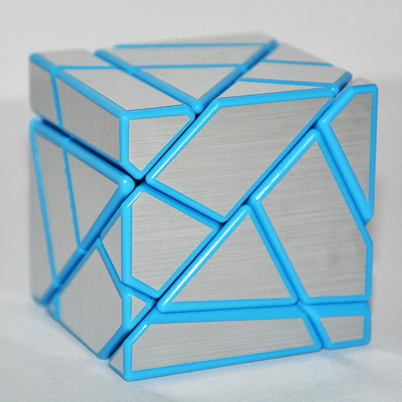 Lefun FangCun Ghost 6cm Cube Magico 3x3 Strange-shape Cube Magic Puzzle Hollow Sticker SpeedCube Educational Toys Ghost Cube