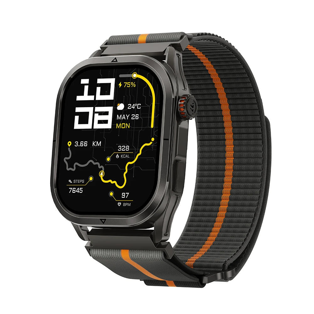 KOSPET MAGIC P10 GPS Smart Watch For Men Women 180 Sport Modes 5ATM IP69K Waterproof Anti--fingerprint Touchscreen Dual-band ALI