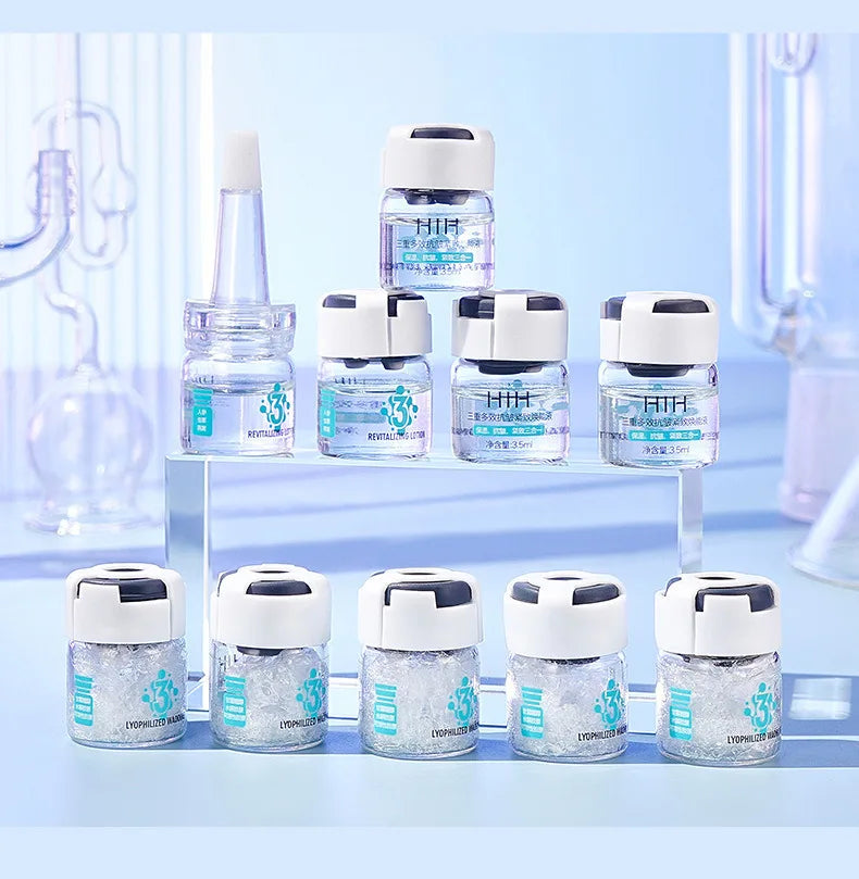 Triple Peptide Anti-Wrinkle Skincare Set - Firming, Lifting Hydrating Face Kit for All Skin Types Beauty care product