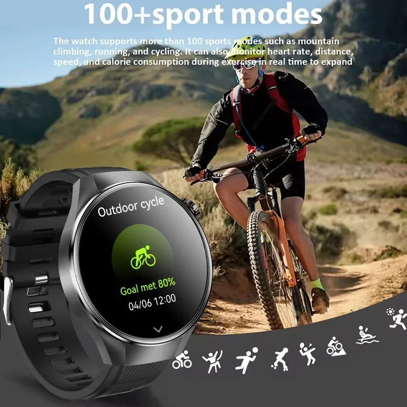 2025 New For HUAWEI Watch G5 PlUS Smart Watch Men 1.75" HD AMOLED Screen GPS track Heart Rate Bluetooth Call Compass SmartWatch