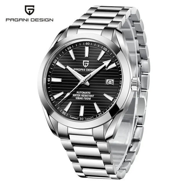 PAGANI DESIGN 40MM A150 Men's Watches Luxury Automatic Watch For Men Mechanical WristWatch Stainless Steel Sapphire Glass