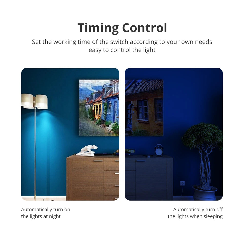 Zemismart Zigbee US Wall Light Switch Work with Tuya Samrt life APP No Neutral Interruptor Timer Alexa Google Home Voice Control