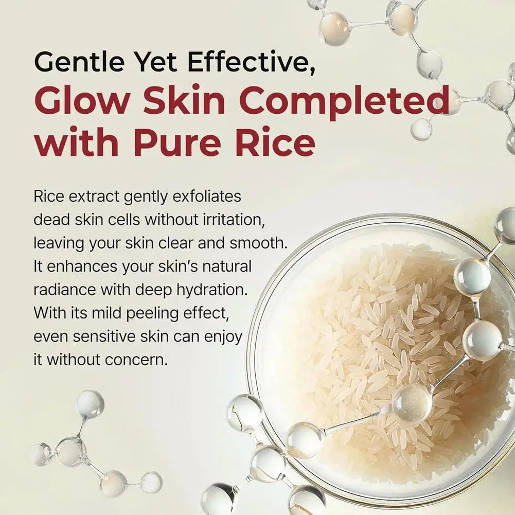 Exfoliating Serum Facial Serum Rice Extract Niacinamide Brightening Revitalises Moisturizing Korean Cosmetics Skincare Product