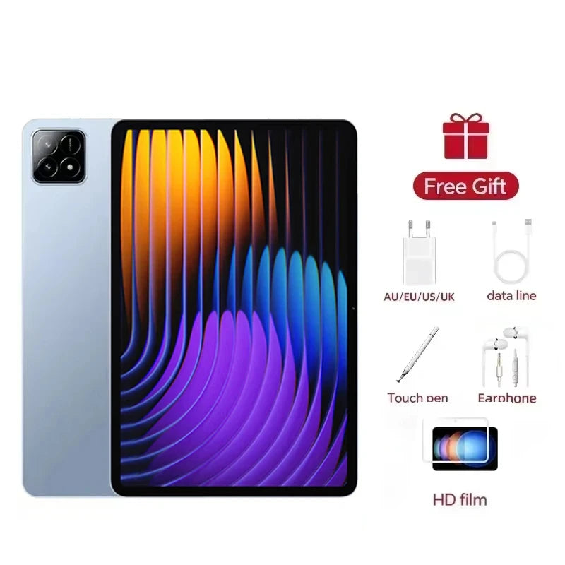 2025 Original Pad 7S Pro Tablet 11inch Snapdragon 8Gen2 HD 4K Android 14 22GB+2TB Global Version 5G Dual SIM WiFi GPS Tablet PC