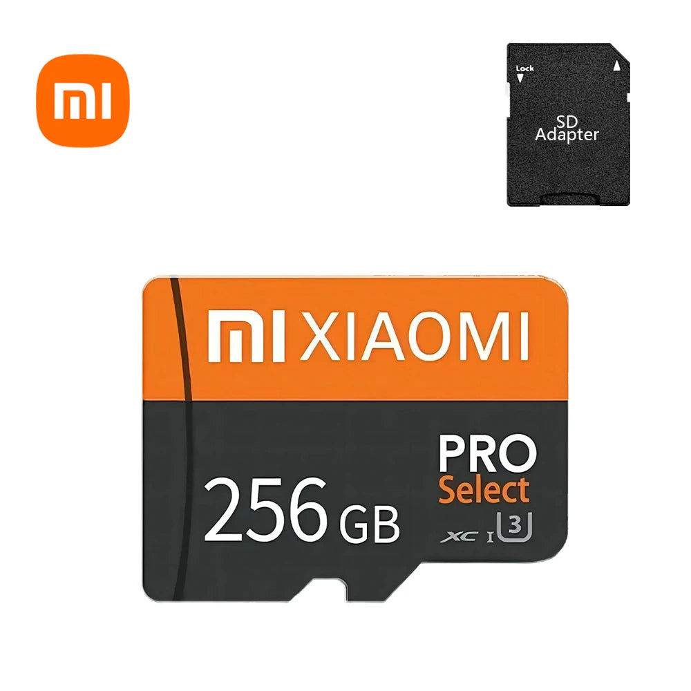 Xiaomi High Speed SD Memory Card 1TB 2TB Games Card Micro TF Card 128GB 256GB 512GB SD Card For Mijia Camera Surveillance Device