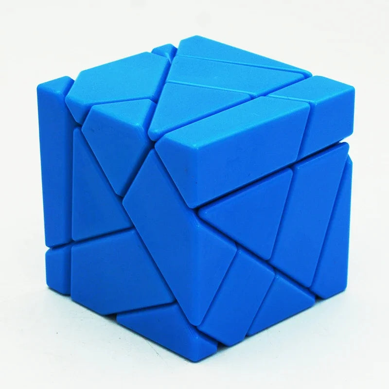 Lefun FangCun Ghost 6cm Cube Magico 3x3 Strange-shape Cube Magic Puzzle Hollow Sticker SpeedCube Educational Toys Ghost Cube