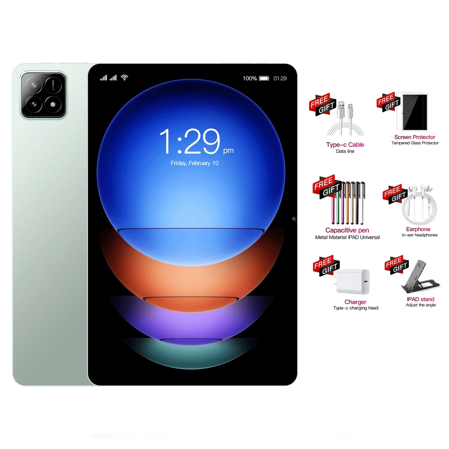 2025 Pad 7S Pro Tablet 11 inch Tablet PC Android 14 Snapdragon8Gen2 Original Global Version 20000mAh 22GB+2TB 5G Dual SIM HD 4K