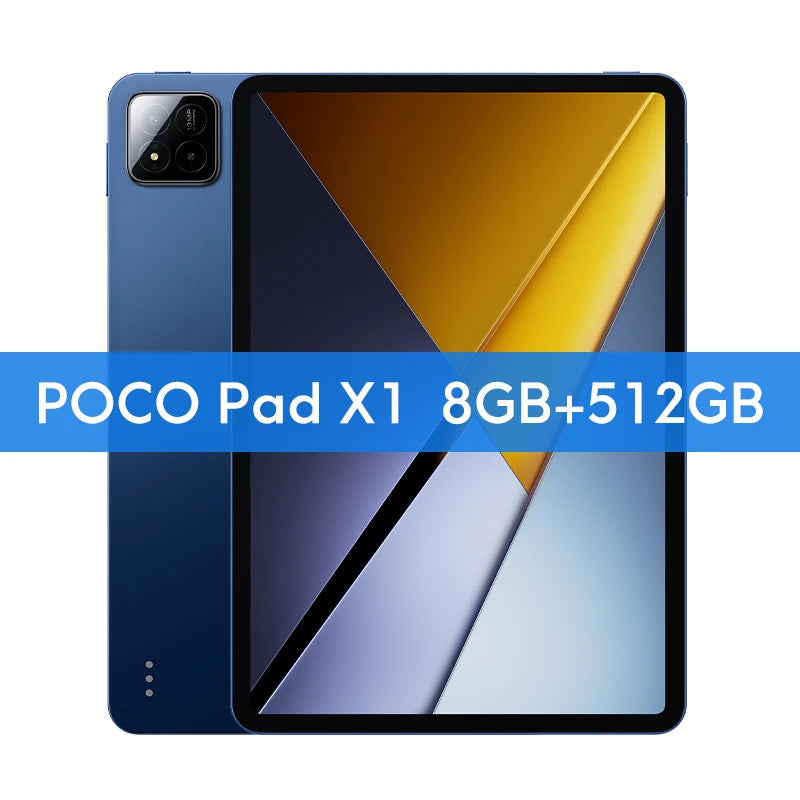 POCO PAD X1 Global Version 8GB 512GB Tablet 11.2" 3.2K 144Hz Eye-care Display Snapdragon 7+ Gen 3 WIFI 6E 8850mAh Pad PC