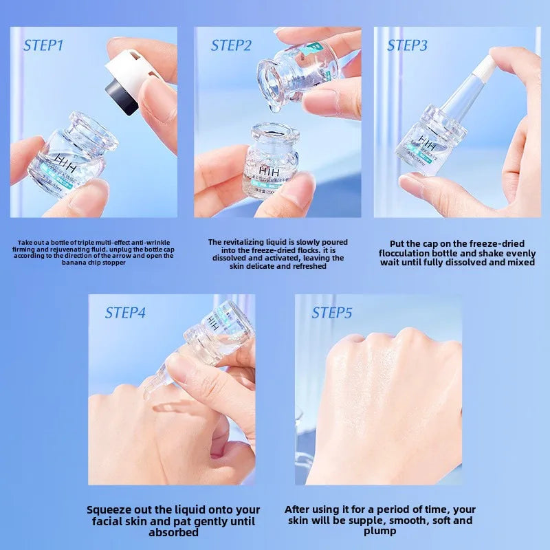 Triple Peptide Anti-Wrinkle Skincare Set - Firming, Lifting Hydrating Face Kit for All Skin Types Beauty care product