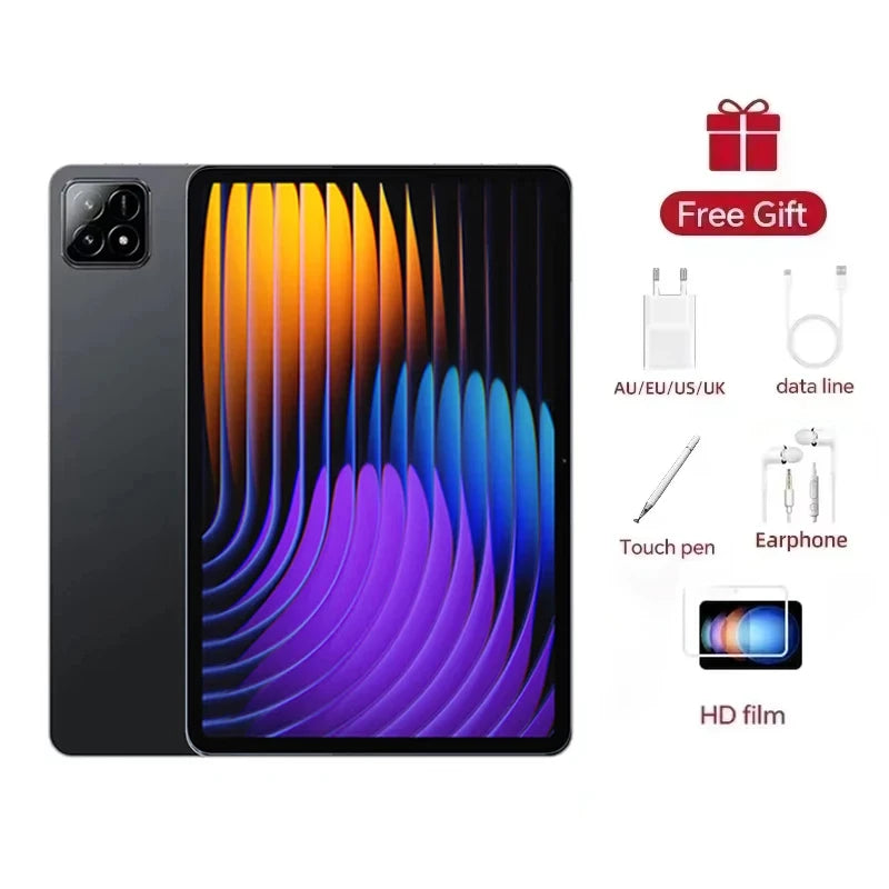 2025 Original Pad 7S Pro Tablet 11inch Snapdragon 8Gen2 HD 4K Android 14 22GB+2TB Global Version 5G Dual SIM WiFi GPS Tablet PC