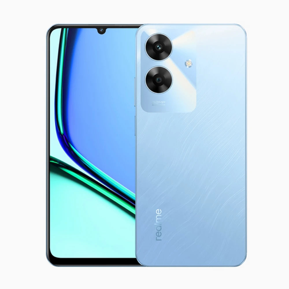 realme Note 60 4+256GB 6.74'' 90Hz Display Phone 32MP Clear Camera 5000mAh IP64 Waterproof Drop Resistant All-round Protection