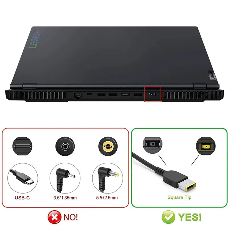 230W AC Charger for Lenovo Legion 5 5i 7 Pro Slim,Lenovo LOQ 15 16 Gaming Laptop,Thinkpad ADL230SDC3A Power Adapter Supply Cord