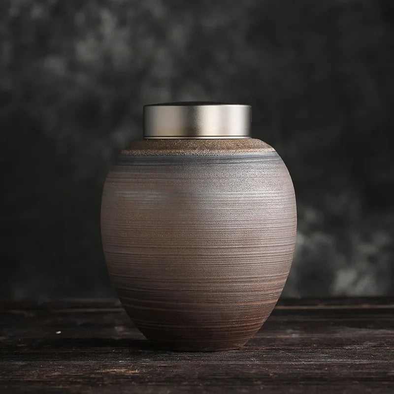 Ceramic Pet Urn Funeral Coffin Burial Small Animals Cremation Urn Bone Ashes Kitten Dog Bury Containers Memorializing Lost Pets