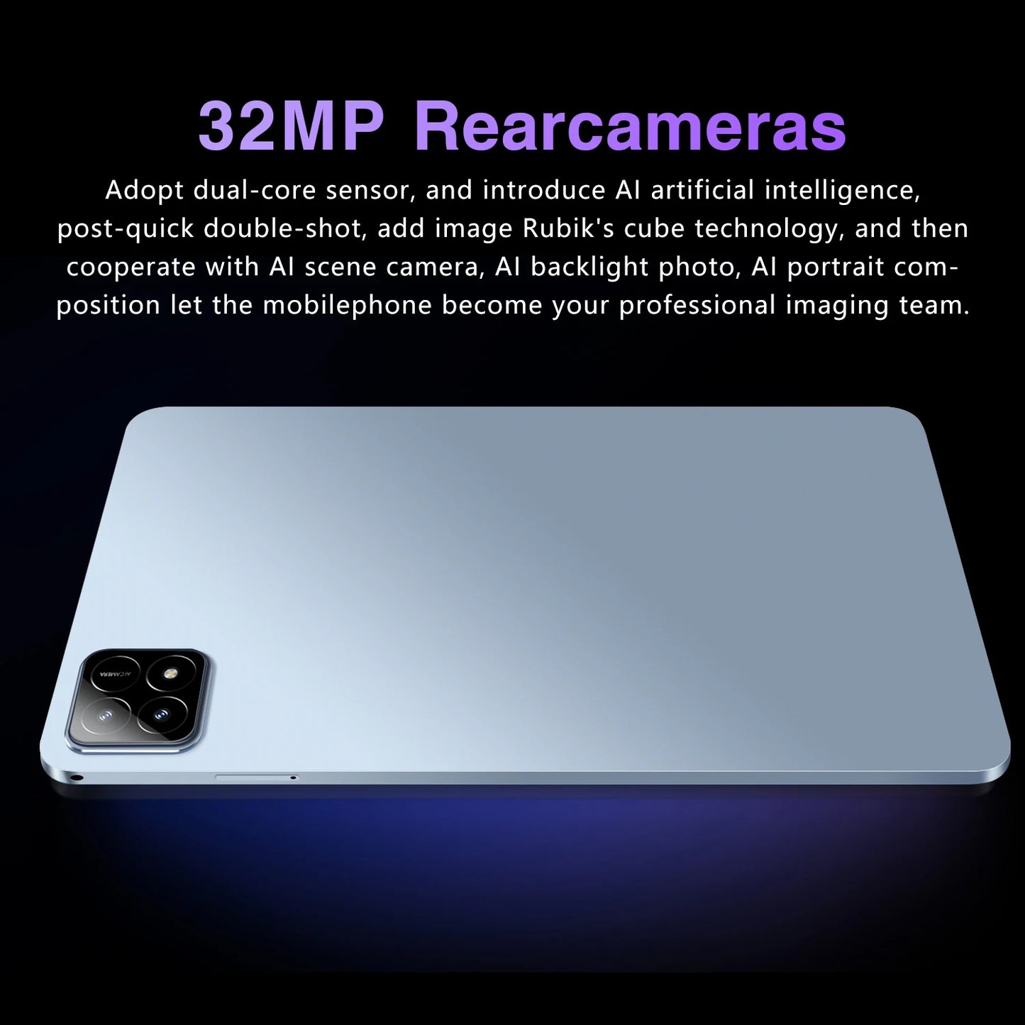 2025 Pad 7S Pro Tablet 11 inch Tablet PC Android 14 Snapdragon8Gen2 Original Global Version 20000mAh 22GB+2TB 5G Dual SIM HD 4K