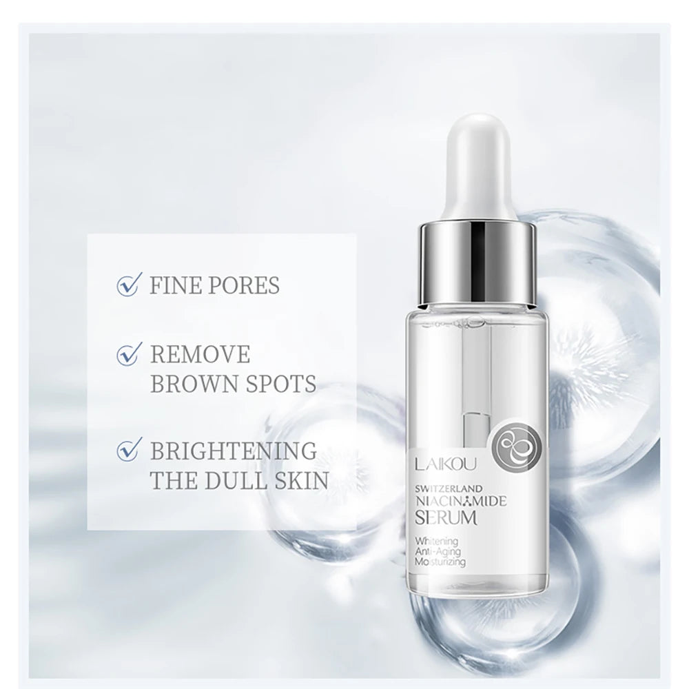 Japan Sakura Essence Oil control Hyaluronic Acid Pure 24K Gold Brighten skin Vitamin C Face Serum Korean skincare products
