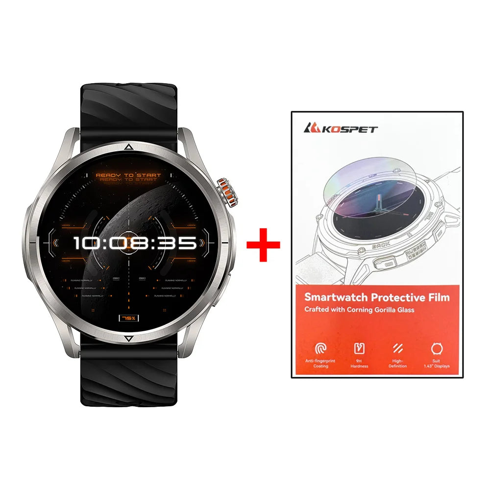 2025 KOSPET MAGIC R10 GPS Smart Watch For Men Women Dual-Band 180 Sport Modes Health Management 5ATM Waterproof Anti-fingerprint