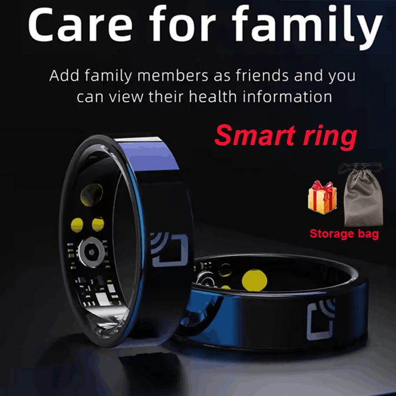 R20 Smart Ring Men Women NFC Access Control Camera Control Sleep Monitor Fitness Tracker IP68 Waterproof Finger Rings