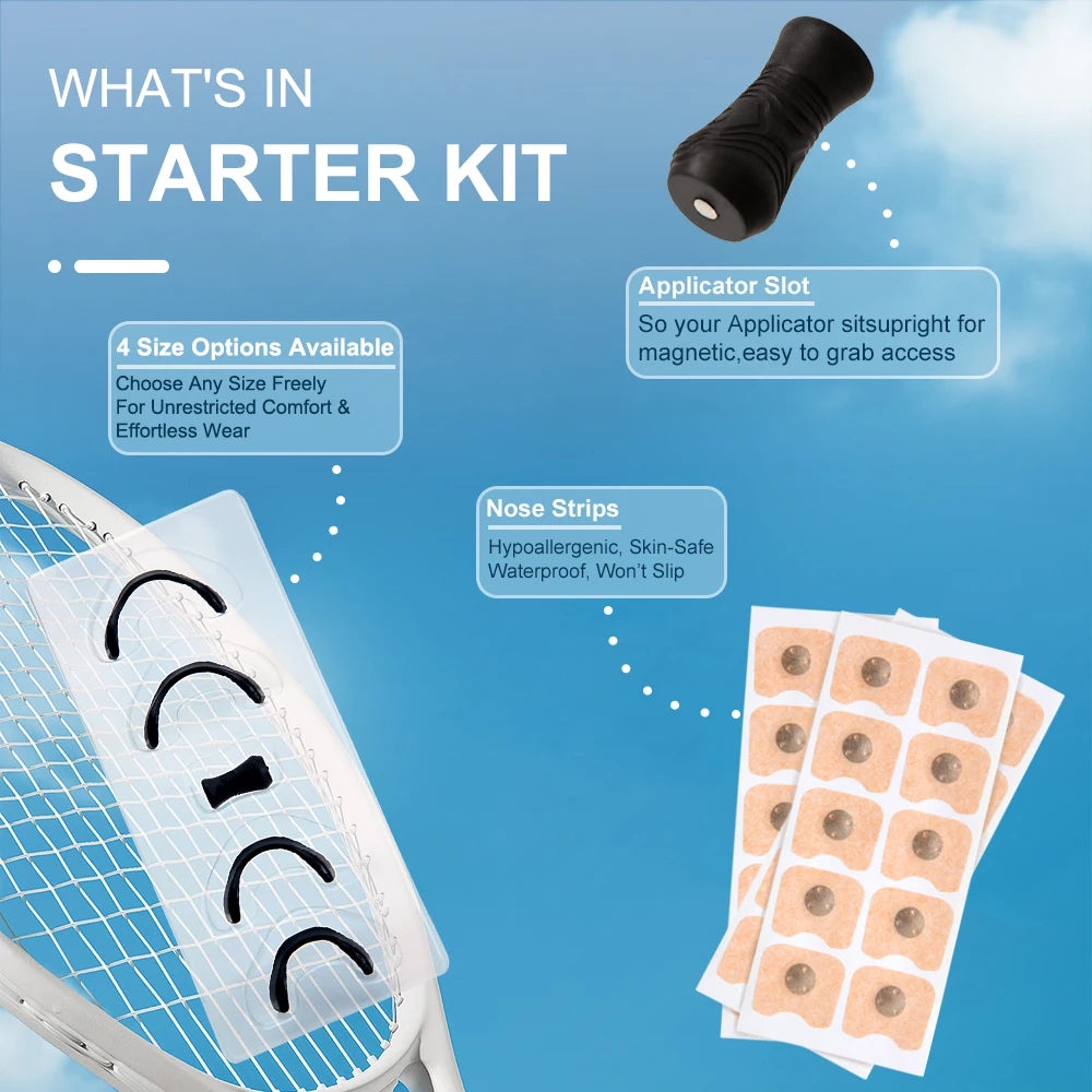 Sport Nasal Dilator Sleep Nasal Breathing Dilators Starter Kit Nose Breathe Strips Magnetic Nasal Strips Reduce Snoring