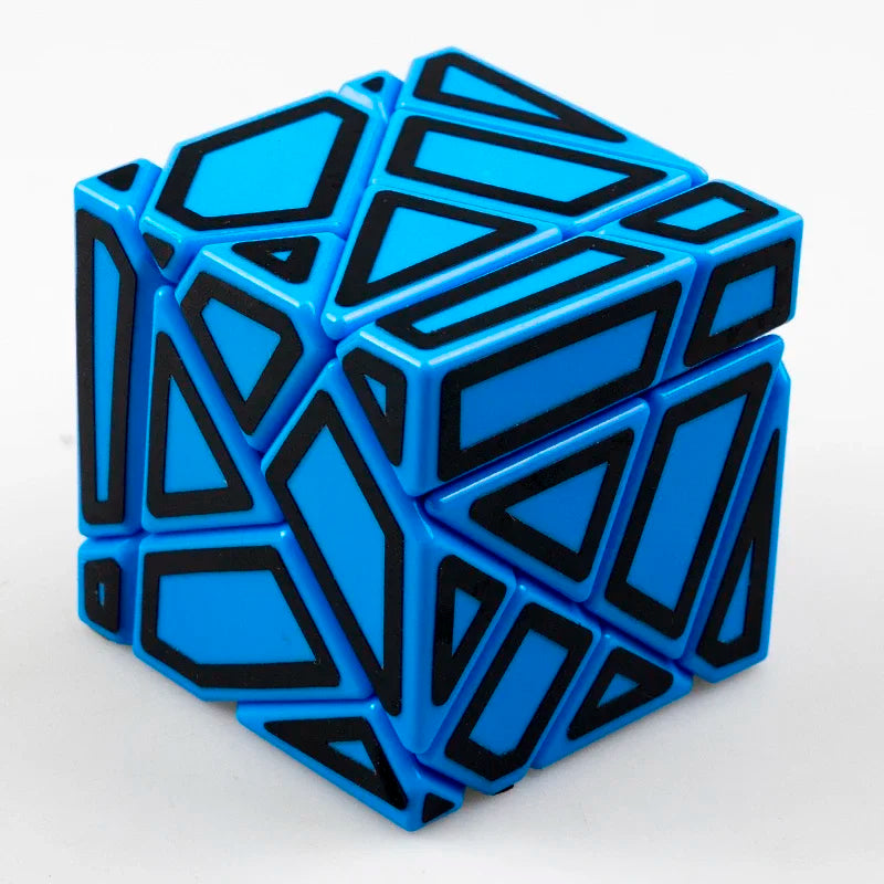 Lefun FangCun Ghost 6cm Cube Magico 3x3 Strange-shape Cube Magic Puzzle Hollow Sticker SpeedCube Educational Toys Ghost Cube
