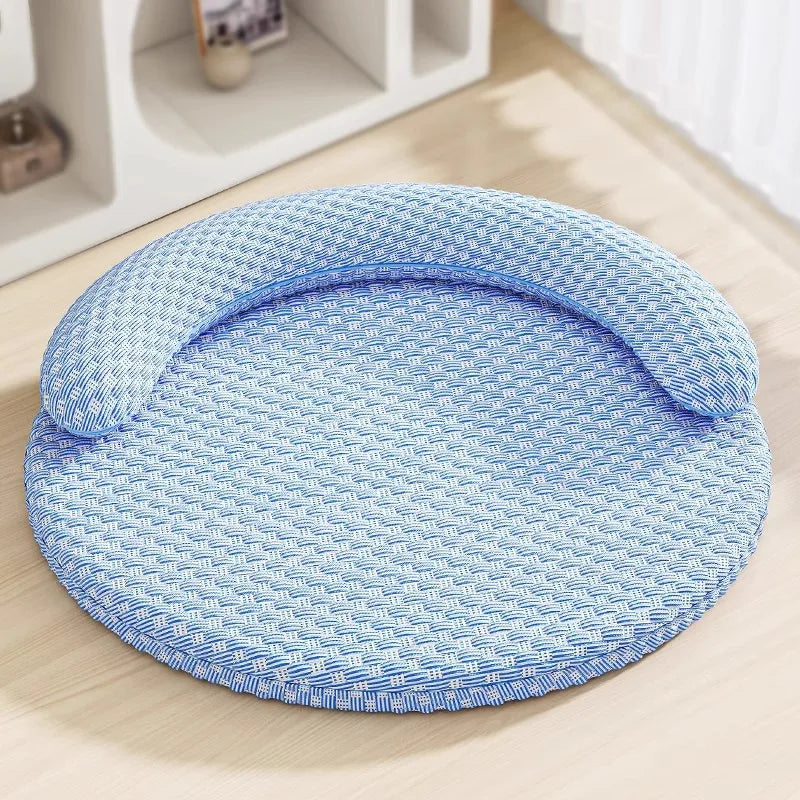 Pet Ice Mats Summer Cat Dog Sofa Nest Bed Cooling Sleeping Pad for Small Dogs Pets Durable Sofa Cooling Pad Blanket Pet Ice Mat