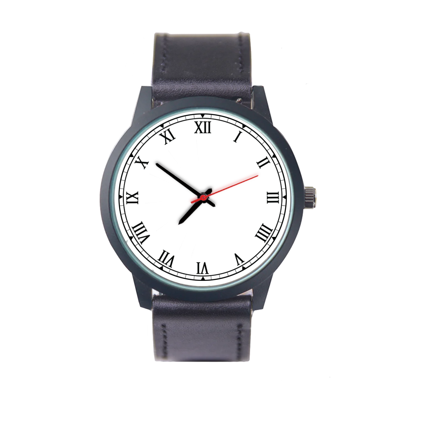 2025 Men's Watch Personalized Customizable Roman Font Quartz Wrist Campus Punk Cool Style Gift Festival Souvenir
