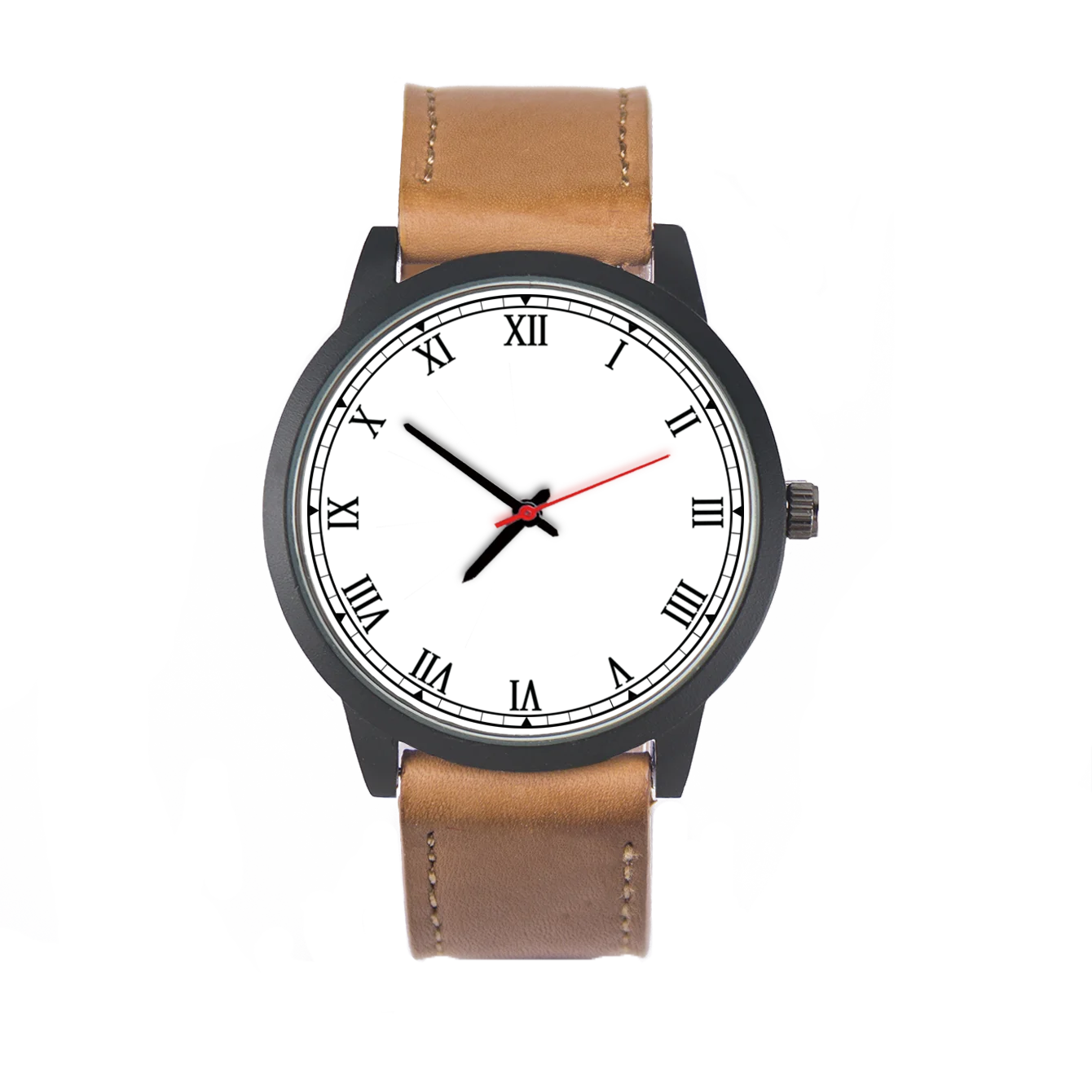 2025 Men's Watch Personalized Customizable Roman Font Quartz Wrist Campus Punk Cool Style Gift Festival Souvenir